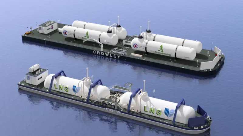 Both new LNG bunker barge concepts are fully customisable