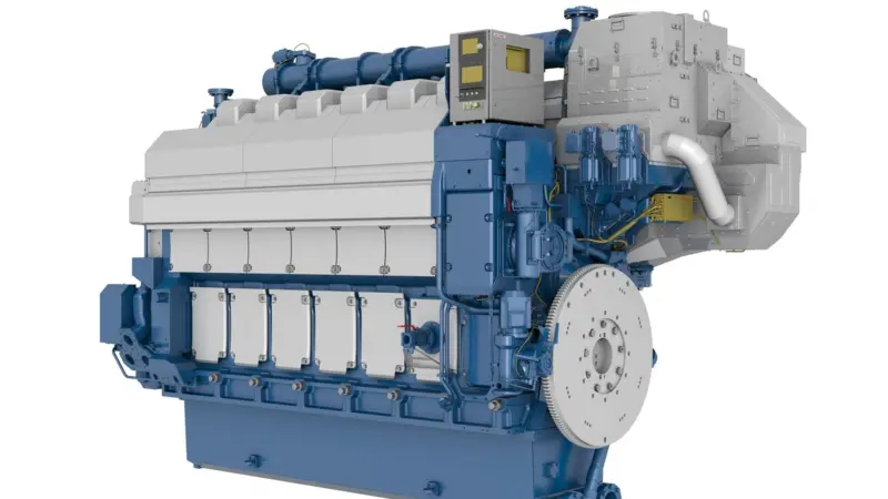The company claims its relaunched 34DF has a 70% share of the newbuild LNG carrier auxiliary engine market