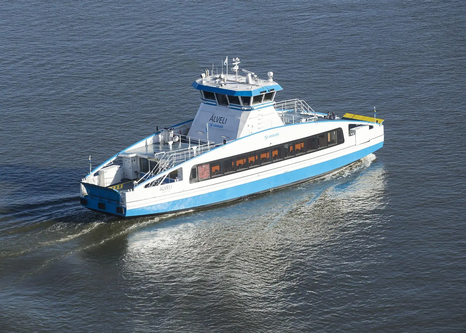The onboard DC grid for the Vastrafik river ferry project, powered by Visedo, is one of many collaborations between the two companies