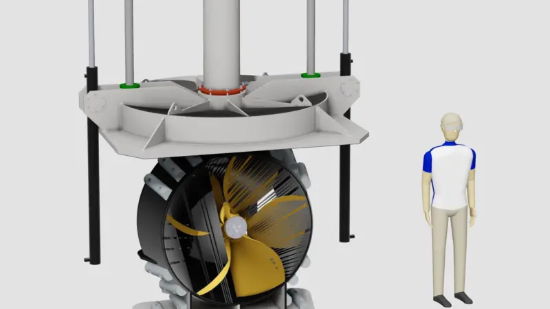 Animation of the new thruster design