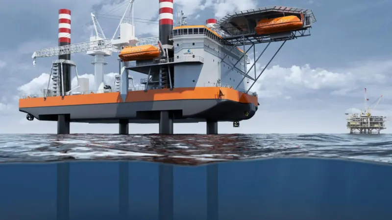 The collaoration with Altis has yielded a jack-up vessel that offers improved performance compared to conventional designs, says Wärtsilä