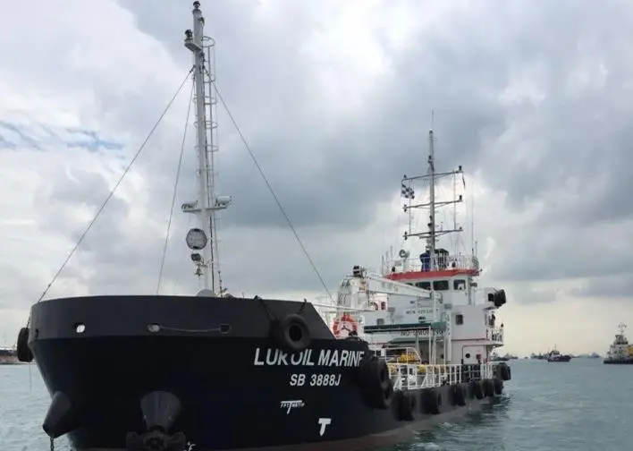Lukoil Marine has launched a third Singapore supply barge