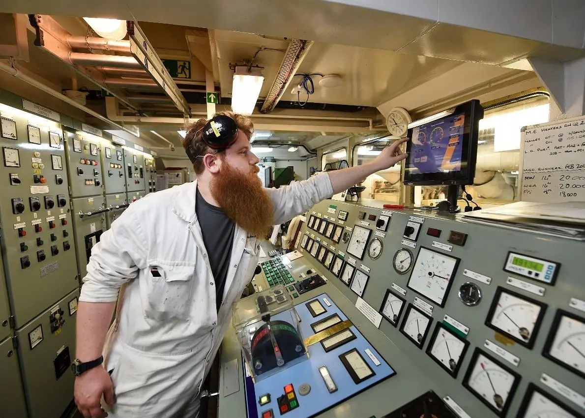 Under project Ecoship, real time data provided by the fuel monitoring system enables vessel speed and operation adjustments to be made