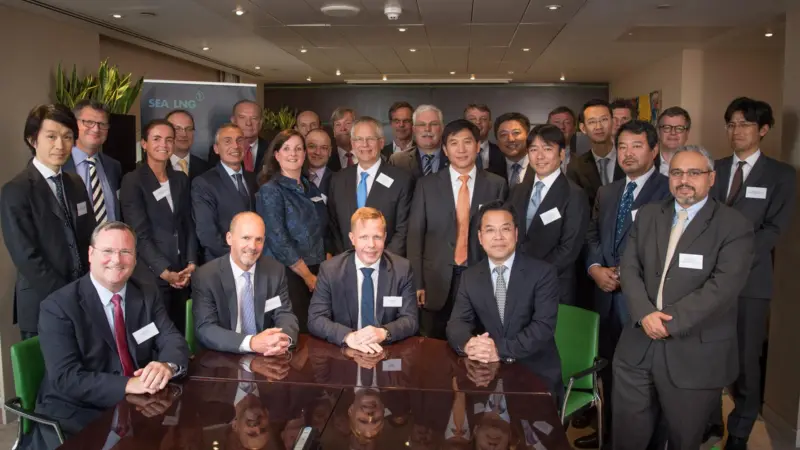 SEA/LNG members gather for the first time at a meeting in London this week