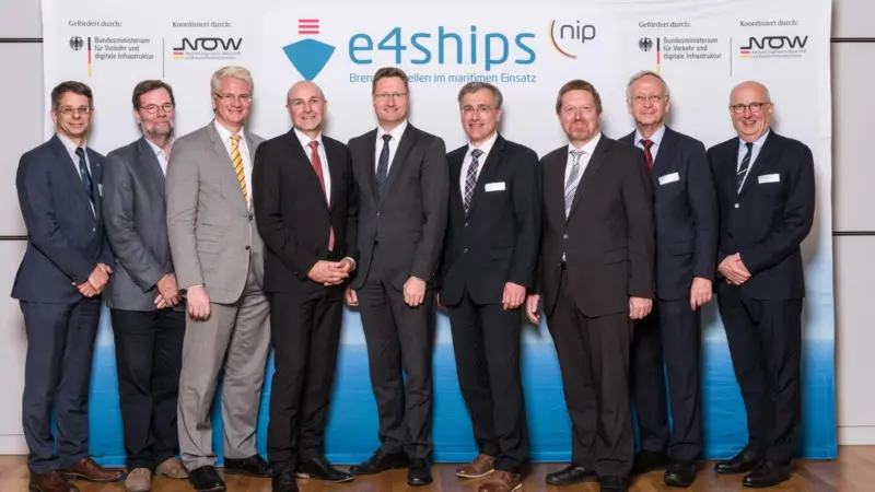 Partners in the e4ships project gathered to reveal progress in the first phase at SMM Hamburg last month