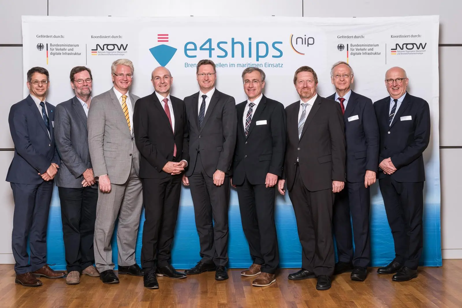 Partners in the e4ships project gathered to reveal progress in the first phase at SMM Hamburg last month