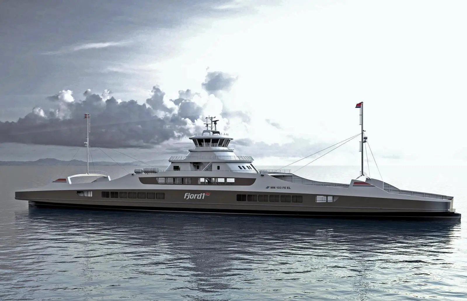 The Fjord1 duo will be the third and fourth battery driven ferries in service when they begin operations in early 2018 (image courtesy of Multi Maritime)
