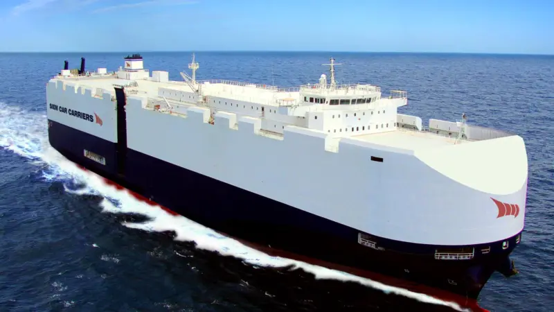 Volkswagen will charter two newbuild LNG-fuelled PCTCs, powered by 12,600kW MAN B&W engines, from Siem Car Carriers from 2019