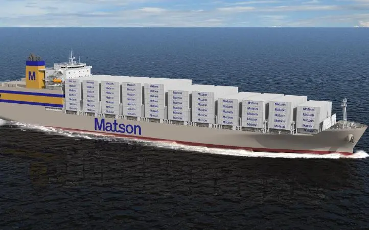 Two 3,500teu con-ros under construction for Matson at NASSCO will be powered by MAN's ME-GI dual-fuelled engines