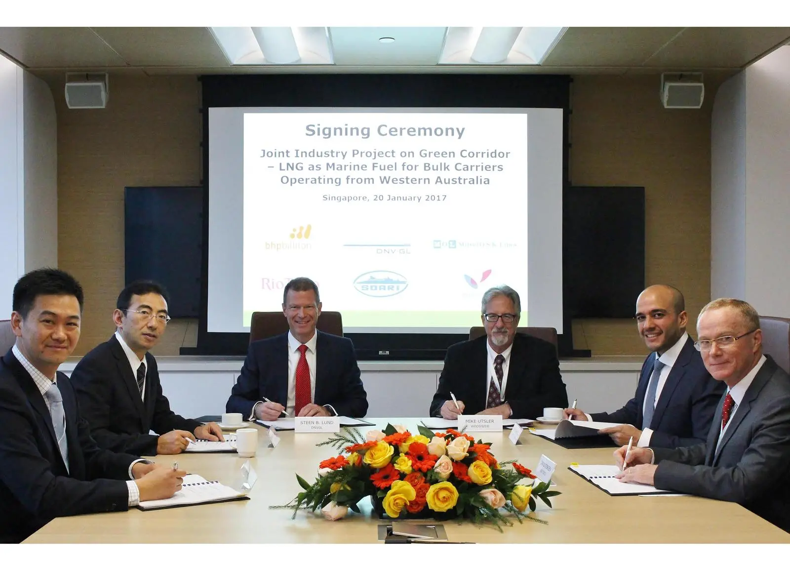 The project will explore the feasibility of a 'green corridor' between Australia and China, culminating in a LNG-fuelled capesize concept