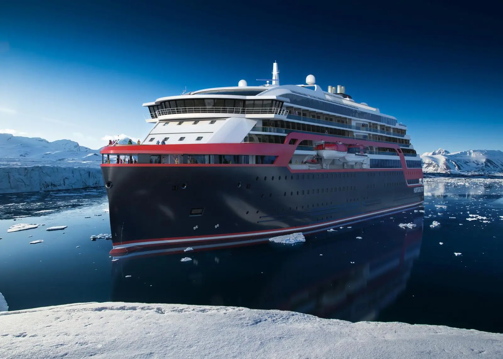 There have been several significant vessel orders in the polar cruise segment in the past months, including Norwegian company Hurtigruten's order for two 600-passenger ships
