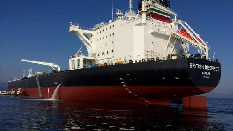Series-opener: The first of the STX-built aframax class, ‘British Respect’