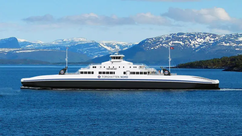 MAN Cryo's fuel gas supply systems will be onboard two LNG-battery hybrid ferries to be delivered to Torghatten Nord from Vard (image: Multi Maritime)
