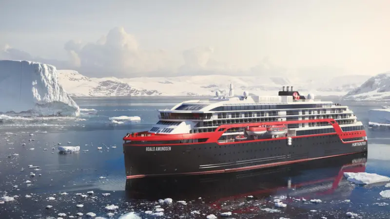 'Roald Amundsen': Optimised for expedition cruising in environmentally sensitive regions