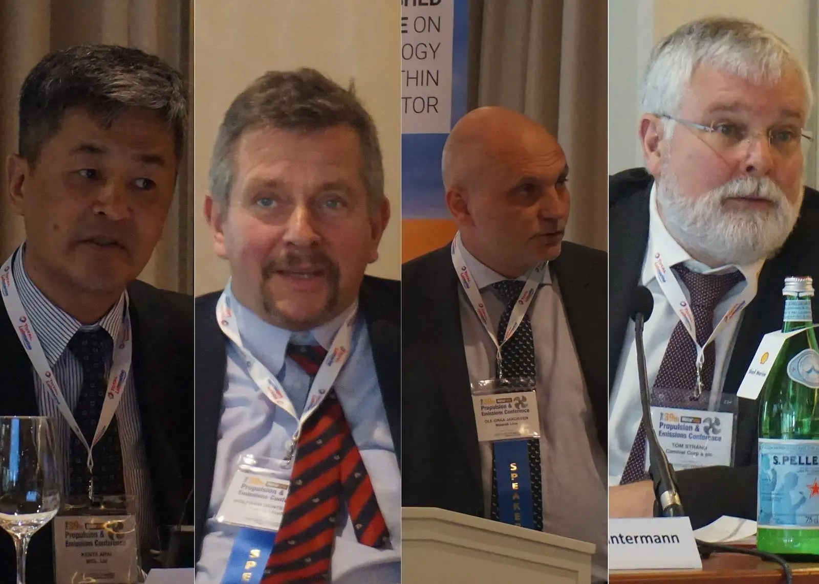 An opening panel featuring Mitsui OSK Lines (Kenta Arai), Hapag-Lloyd (Wolfram Guntermann), Maersk Line (Ole Graa Jakobsen) and Carnival Corp (Tom Strang) epitomised strong ship owner and operator involvement