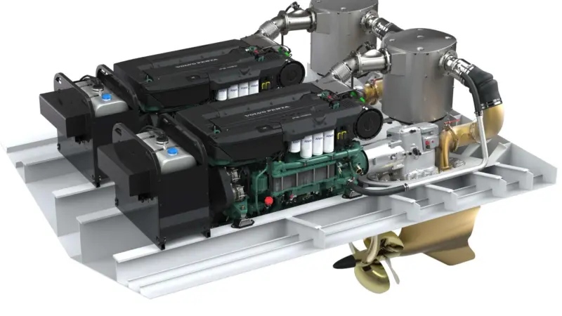 Volvo Penta has chosen SCR for its IMO Tier III solution, available on its auxiliary and genset engine ranges