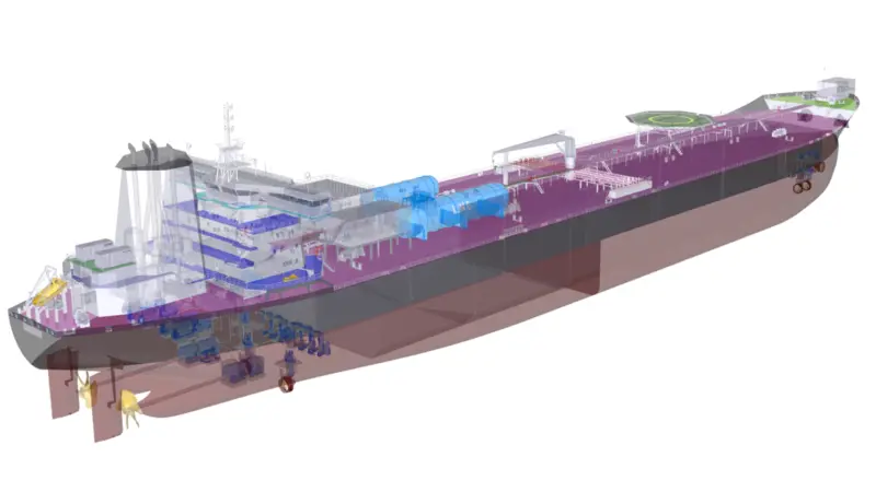 Harnessing waste gasses and deploying battery technology could cut LNG fuel consumption by 34% on Teekay shuttle tankers