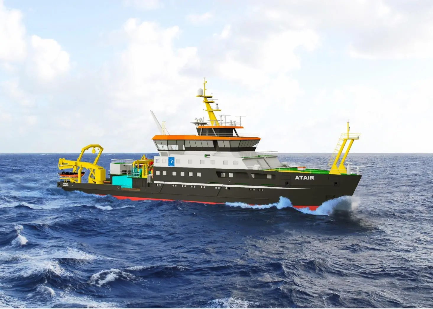 Atair research vessel