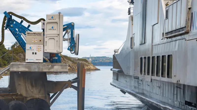 Wärtsilä's wireless charging system