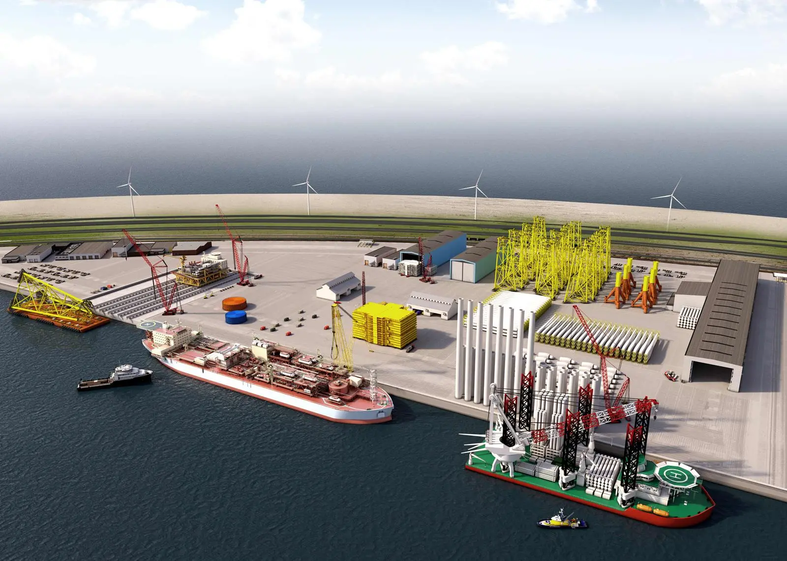 Rotterdam's Offshore Center will offer ready access to companies pariticpating in North Sea wind projects