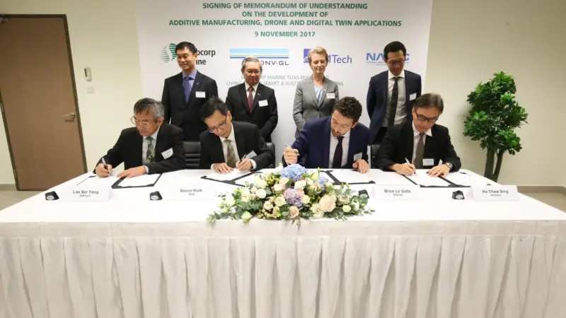A four-way partnership aims to advance three disruptive technologies that could boost Singapore's competitiveness