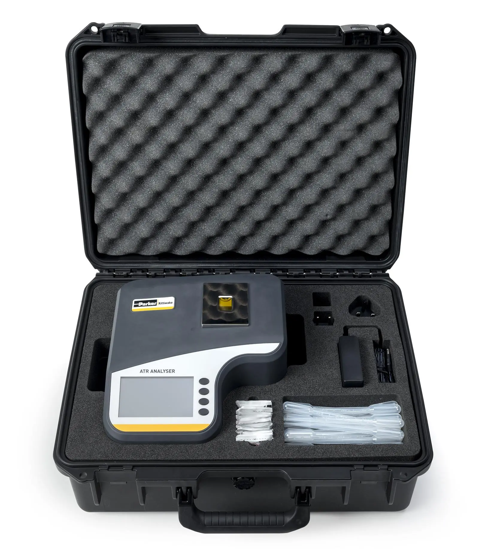 The Parker Kittiwake ATR analyser simultaneously detects seven parameters at the same time