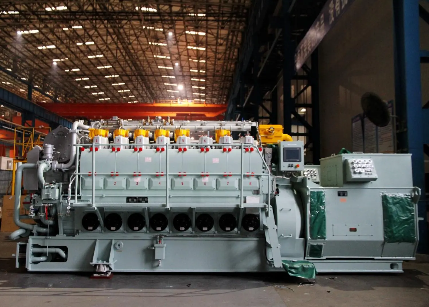 MAN has already recieved an order for the first six L23/30DF gensets