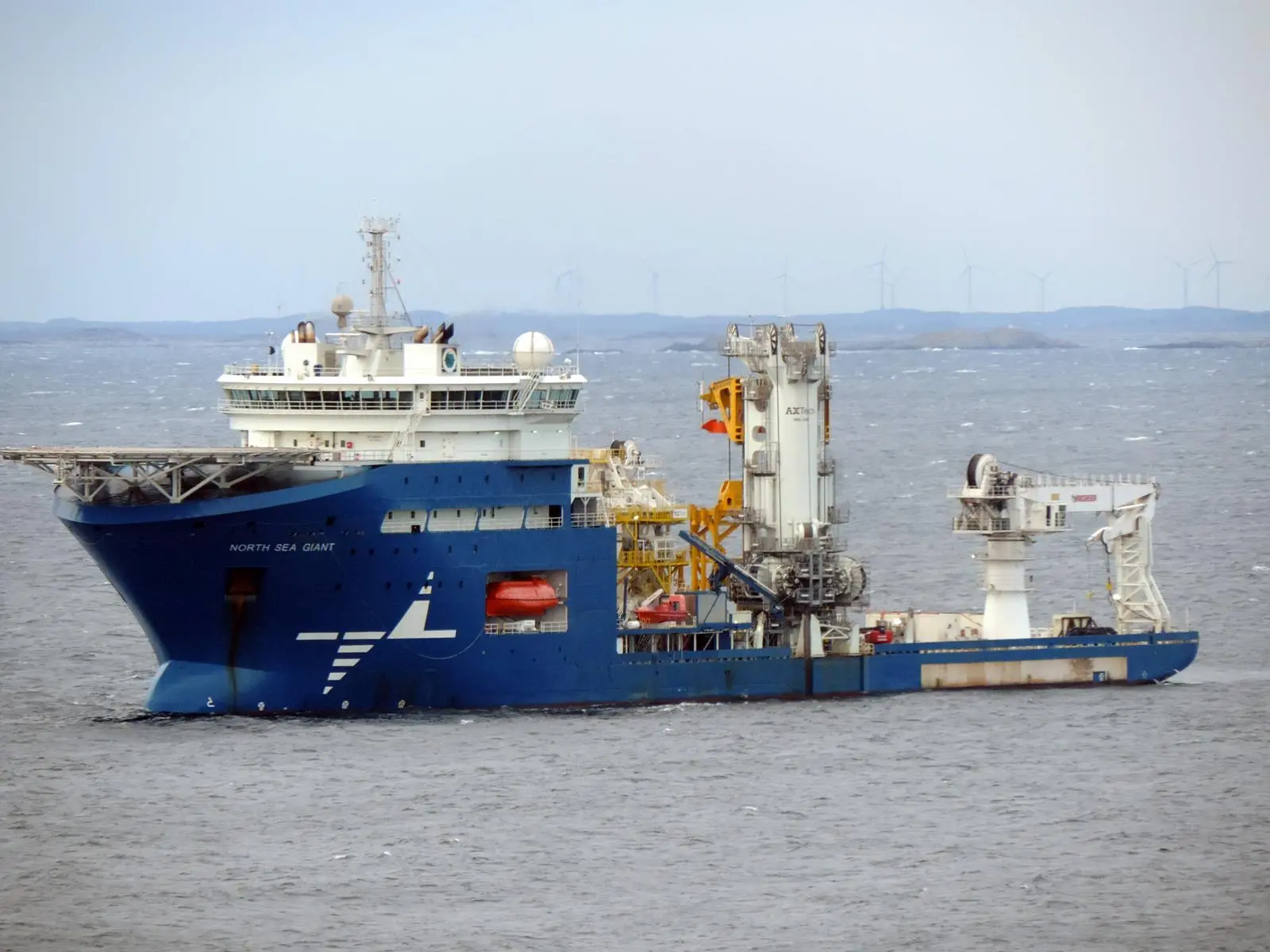 The retrofit energy storage system will improve the operational efficiency and environmental footprint of the North Sea Giant