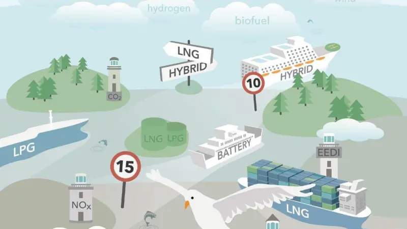 LNG and LPG shipping will grow beyond 2035 while oil and coal trades decline from 2030, according to DNV GL's latest forecasts