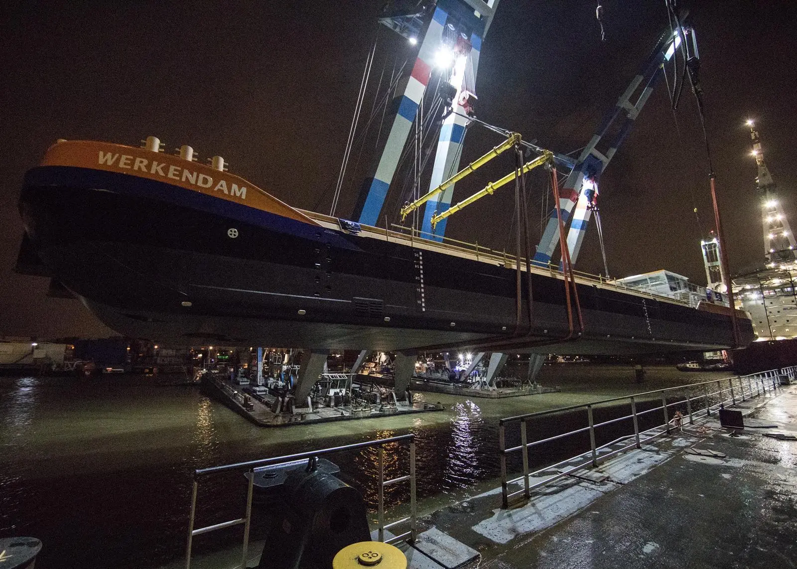 The 'Werkendam' is Van Oord's first LNG crane vessel