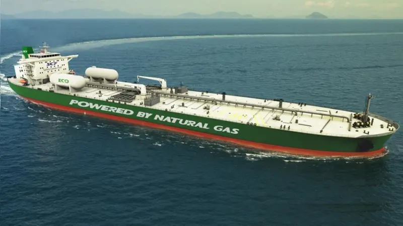 Shell will charter and supply LNG fuel to two dual-fuelled Aframax tankers being built for SCF Group