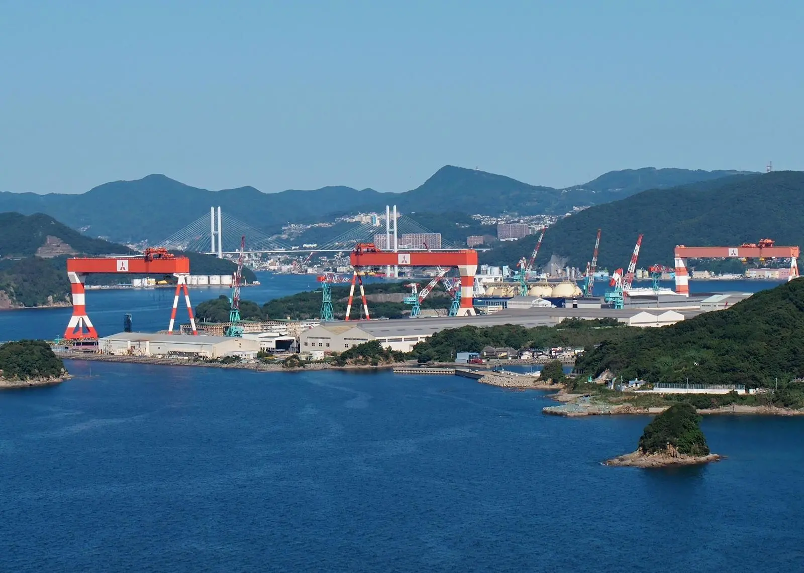 MHI’s Nagasaki shipyard has a history of specialised bulk and gas carrier builds.  Photo: Houjyou Minori