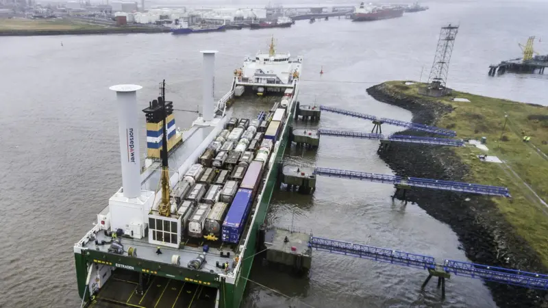 Norsepower’s Rotor Sails could help reduce emissions by 10 to 15% per ship