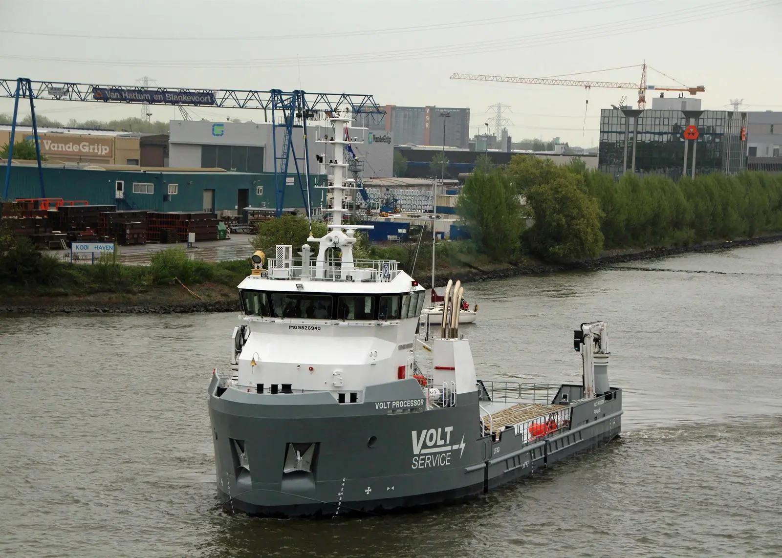 The Integrated L-drive electric propulsion solution was chosen for 'Volt Processor' both for its efficient and flexible power supply and its compact size