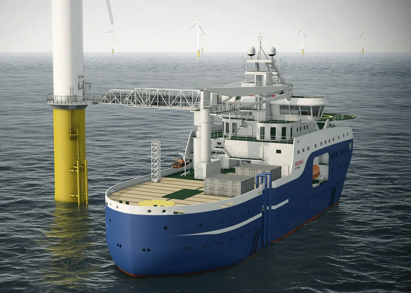 The high-spec SOV will be on charter to Orsted, formerly Dong Energy