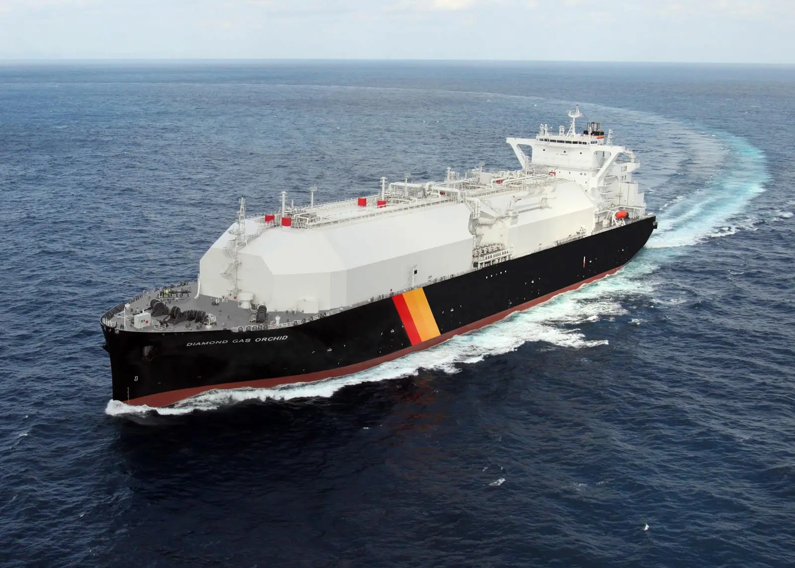 'Diamond Gas Orchid' heralds new thinking in LNG carrier construction and powering
