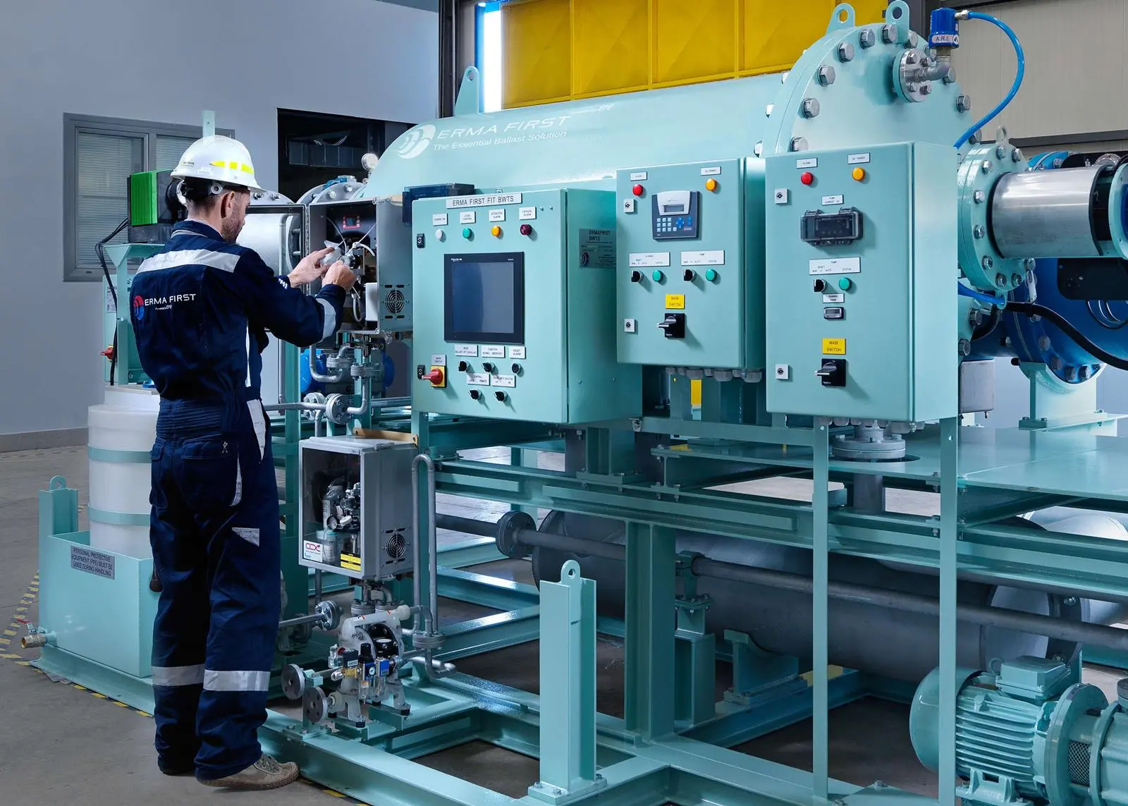 Oldendorff Carriers has partnered with Erma First for the ship operator's debut installation of the Greek company's BWMS