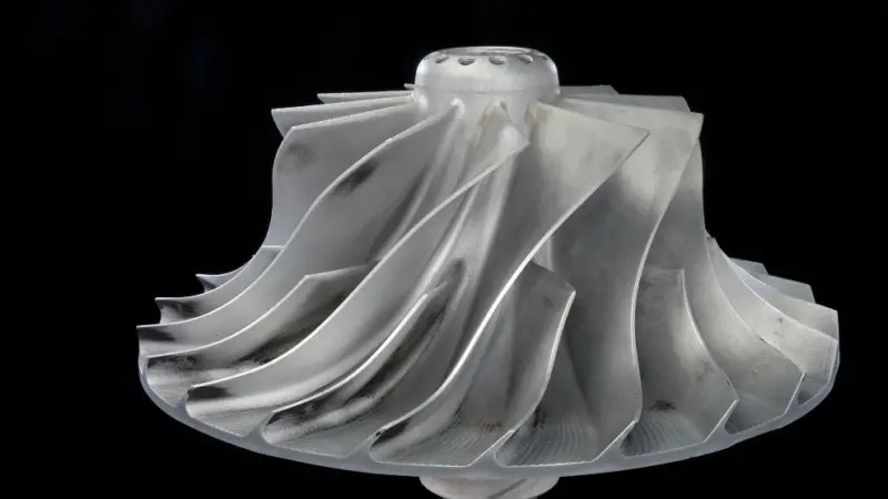 Maintenance intervals for exhaust gas turbochargers are dictated by various factors including the aluminium radial compressor wheels Photo: BAM