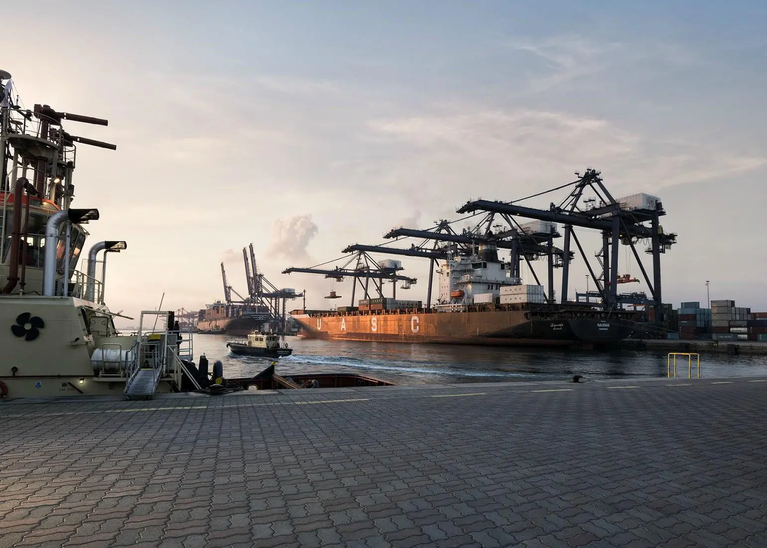 Albwardy Damen is keen to support the continued success of Sohar Port and Freezone Photo: Damen