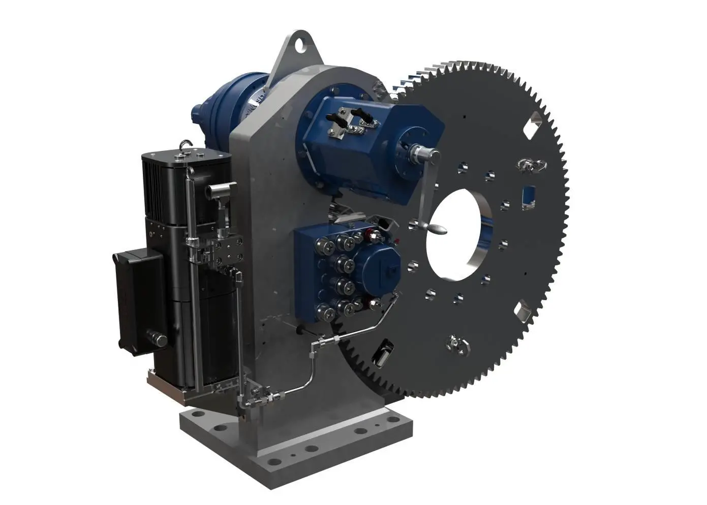 The range combines Dellner's turning and locking system with a hydraulic power pack developed by recently acquired company Pintsch Bubenzer (credit: Dellner Brakes)