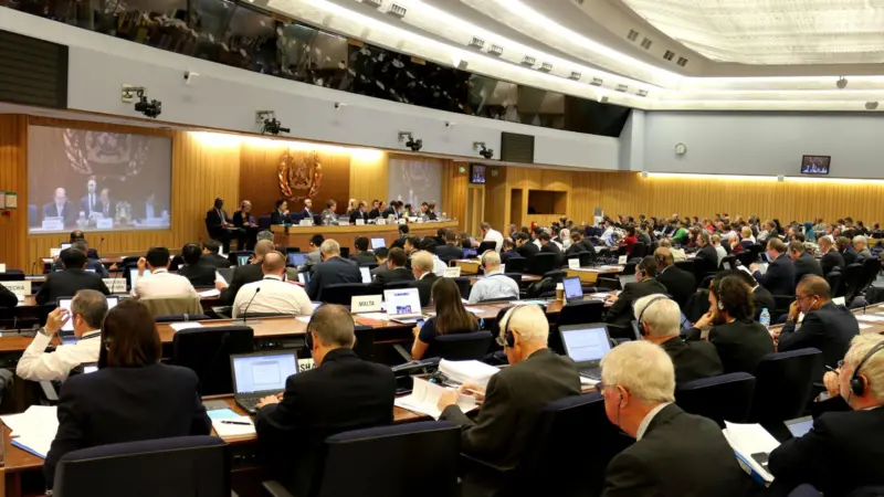 The fifth meeting of IMO's CCC sub-committee finalised draft interim guidelines on methanol and ethanol fuels (credit: IMO)