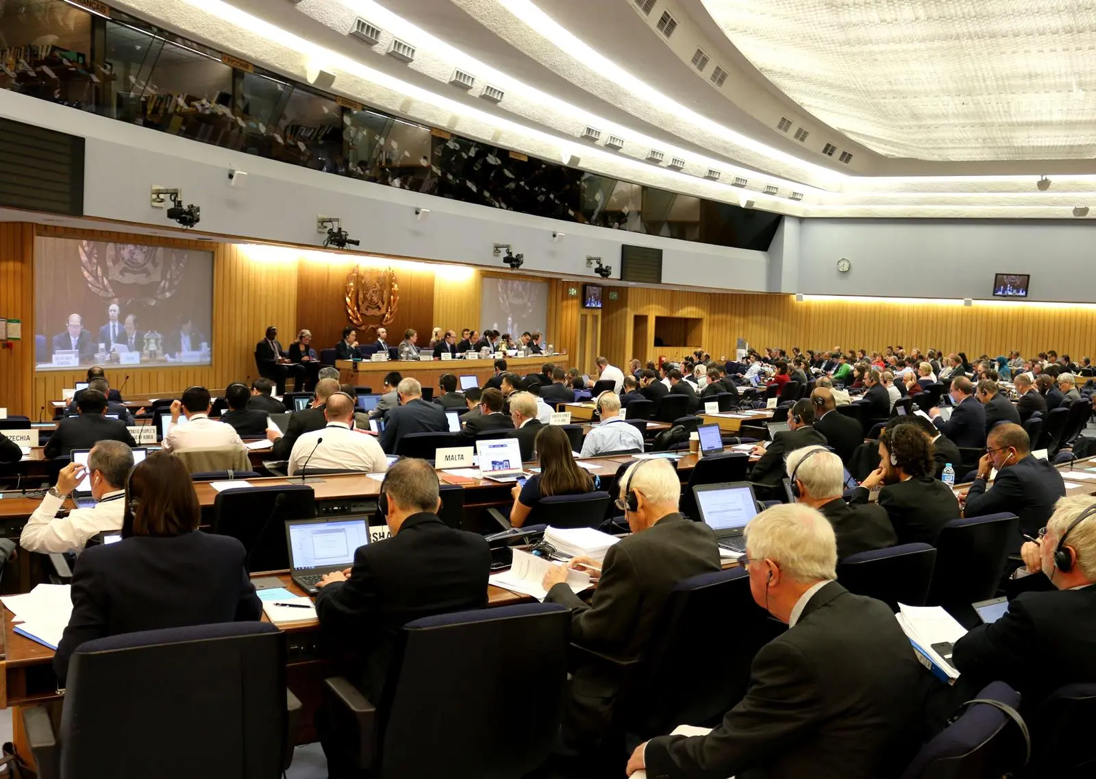 The fifth meeting of IMO's CCC sub-committee finalised draft interim guidelines on methanol and ethanol fuels (credit: IMO)