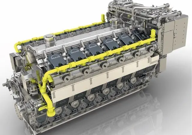 Engines including the dual-fuel MAN 51/60DF are among orders for seven new cruiseships in the first eight months of 2018 (credit: MAN Energy Solutions)