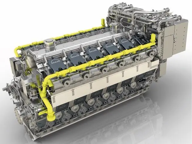Engines including the dual-fuel MAN 51/60DF are among orders for seven new cruiseships in the first eight months of 2018 (credit: MAN Energy Solutions)