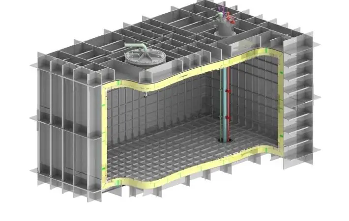 The LNG brick is a cryogenic storage solution Photo: GTT
