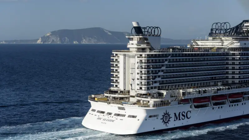The 154,000gt 'MSC Seaside', a product of Fincantieri’s Monfalcone yard (credit: Fincantieri)