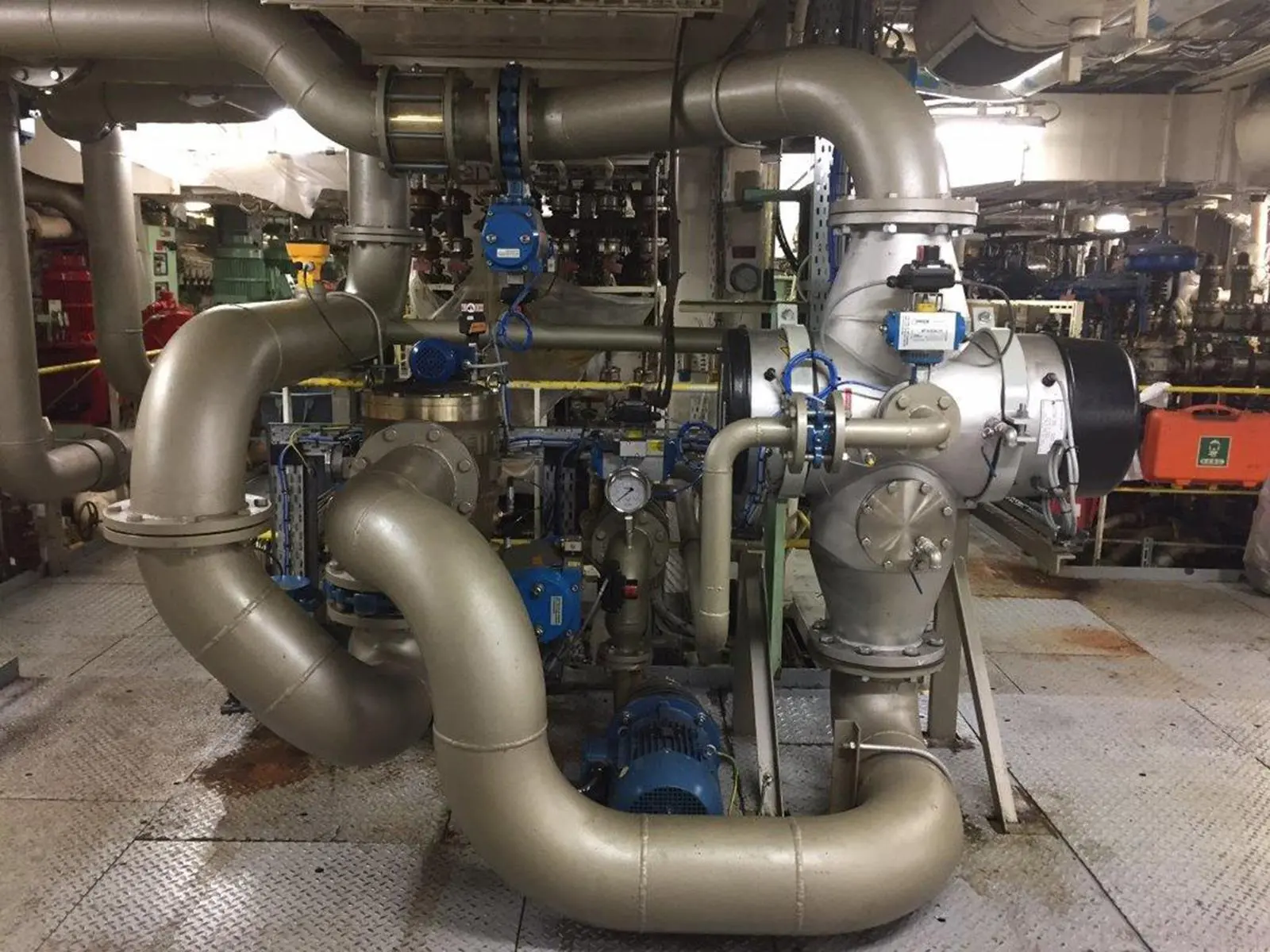 Mark Riggio: Ballast water treatment systems are exceptionally complicated and I’d say, any company with a fleet of 10 or 15 ships that doesn’t have a system installed on at least one of them, is already lagging very far behind. Image: Hyde Marine