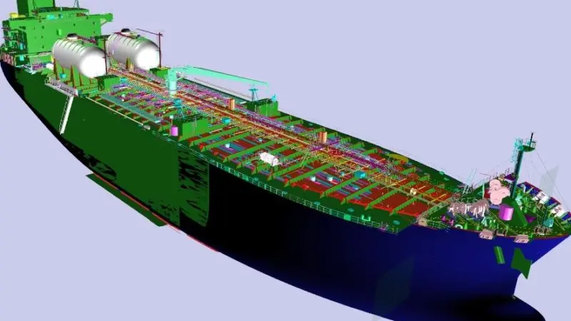 STX's new LNG-fuelled MR tanker Photo: Lloyd's Register