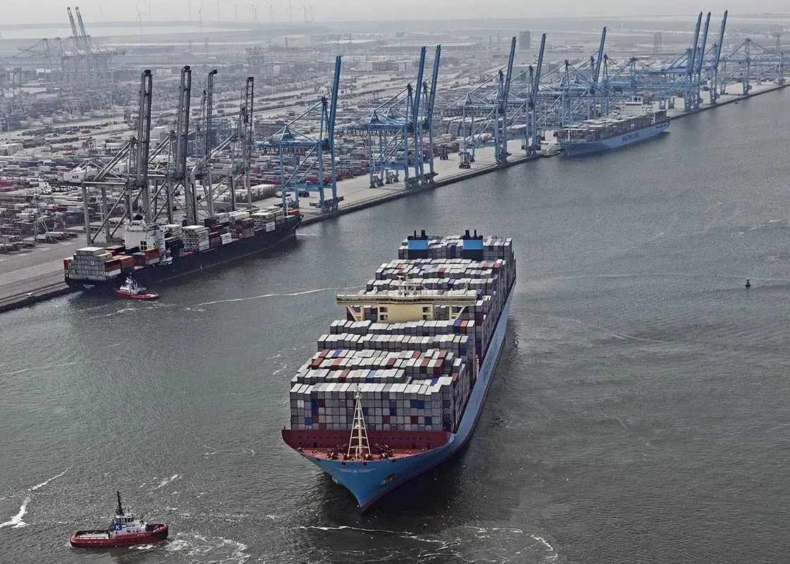Maersk will aim to develop carbon-neutral vessels by 2030 (credit: Maersk)