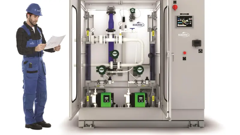The simplicity of the Ecochlor system was a large part of its appeal to Scorpio (credit: Ecochlor)